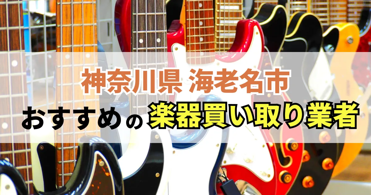 サムネイル（神奈川県海老名市でおすすめの楽器買い取り業者）